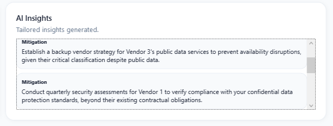AI Driven Risk Insights